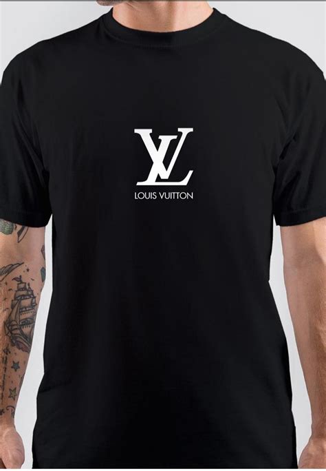 t shirt lv homme|louis vuitton t shirt black.